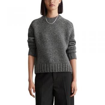 Marc O'Polo Chunky-Strickpullover relaxed grau xl