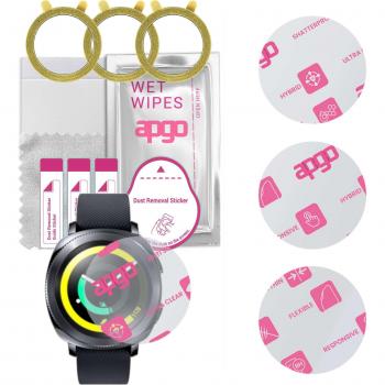 3-Pack Flexible Nano Glass for Samsung Gear Sport