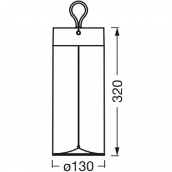 Ledvance 32cm Decor Filament Battery-Powered LED Table Lamp