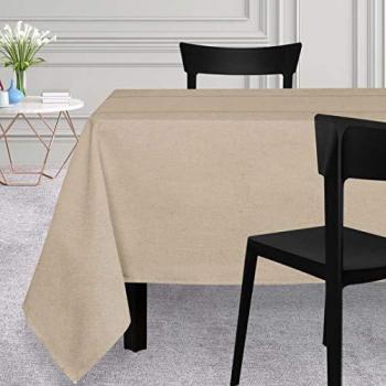 Nappe rectangulaire 150x300 cm Venise beige, Soleil d'Ocre