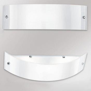 Luce da Parete Michela 35cm Vetro Curvo E14