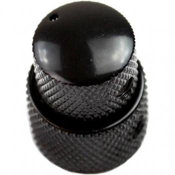 Concentric Dual Knob Metal Dome Potentiometer Cap for Bass Guitar