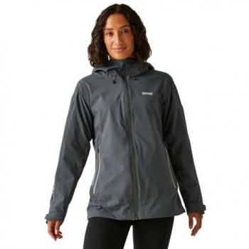 Cloudy Grey Regatta Okara Jacket – Women’s Waterproof, Size 18