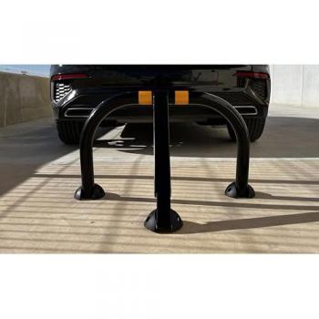 Valla de parking horizontal con cerradura