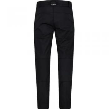 Men's Basic Black Trousers, Size 56