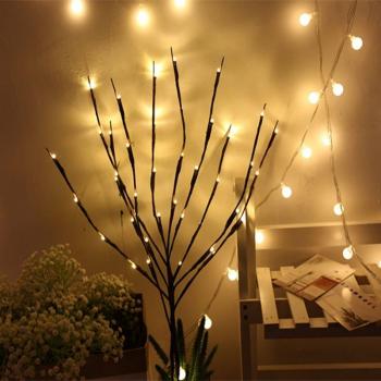 Blumenlicht Dekoration mit 20 LEDs