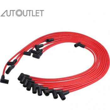 AUTOUTLET 9pcs 7.5MM Spark Plug Wire Set for Chevrolet HEI SBC BBC 350 383 454
