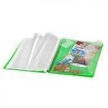 CARPETA 30 FUNDAS EXTRAIBLES A4 VERDE PORTADA CANGURO