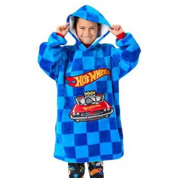 Vanilla Underground Blaue Hot Wheels Decke Hoodie für Jungen