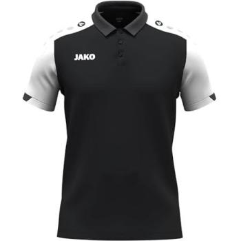 JAKO Polo Dynamic Schwarz/Weiß/Anthrazit 3XL Unisex