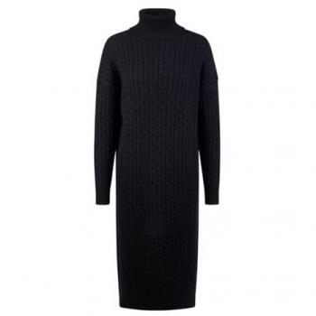 MARC AUREL Strickkleid im Zopfmuster