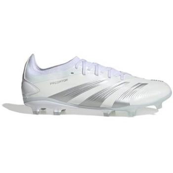 Scarpe da Calcio Adidas Predator 24 Pro FG Unisex Bianche e Argento