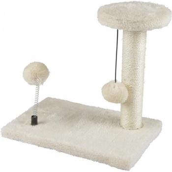 Arbre À Chaton Avec Jouets - Beige - L 30 X L 20 X H 28 Cm