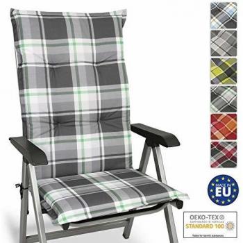 Cuscino per Sedia da Giardino Beautissu Sunny - Verde Menta