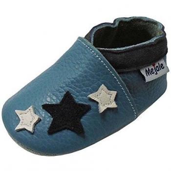 Chaussures Premiers Pas(Bleu Ciel, 0-6 Mois,S)
