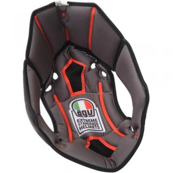 Cojines de Mejilla AGV Corsa R Acolchado Interior Negro