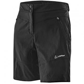 Löffler dames fietsbroek evo csl zwart