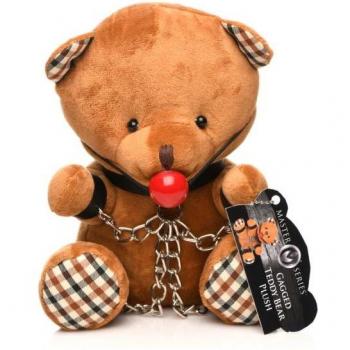 Gagged Teddy Bear Plush