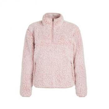 Felpa Fleece Viola 1/4 Zip Protest Prtgerbera Donna
