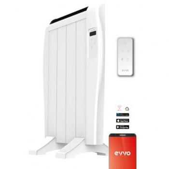 Radiador eléctrico Evvo Home C4 600W compacto con temporizador