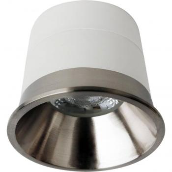 Modulo LED MEGATRON GU10 4,9W con anello in titanio