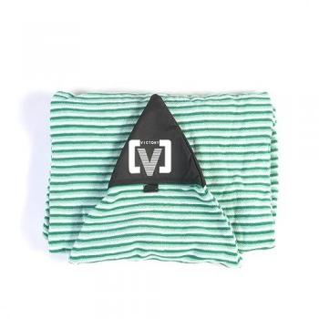 Funda calcetín de surf Victory 5'10 - Verde / Blanco