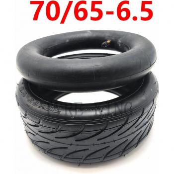 Cámara de aire y neumático 10x3.00-6.5 para patinete eléctrico