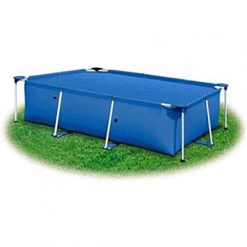 Copertura per Piscina 488x244 cm Blu in PE