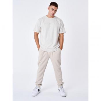 Camiseta en relieve Project X Paris Beige