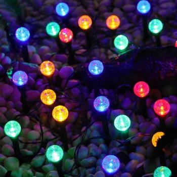 Guirnalda de luces solares impermeable