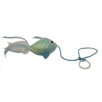 CAT 'N' CABOODLE Goudvis Aan Touw Blauw