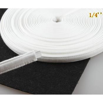 12 Yards Black Cotton Covered Boning 1/4 for Nursing Skirt Hoodie