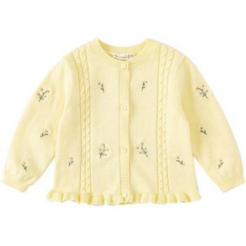 Floral Knit Cardigan for Baby Girls