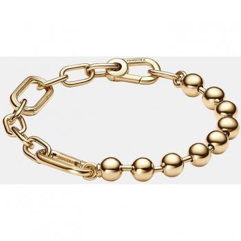 Pandora 562793C00 Damenarmband Kugeln Goldfarben