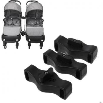 Nesting Insert Fittings for Yoyaplus Stroller - Black 3 Pack