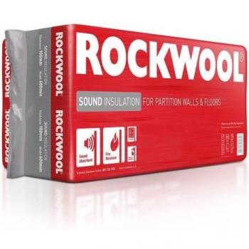 Rockwool Sound Insulation Slab - 50 x 600 x 1200mm