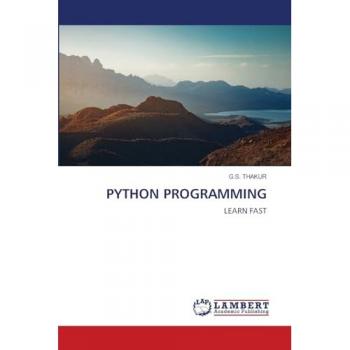 Thakur, G. S.: PYTHON PROGRAMMING