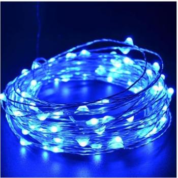 Striscia Flessibile LED Blu 3 Metri con Filo di Rame