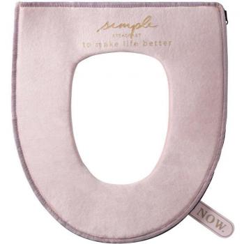 Tapis de siège de toilette moelleux