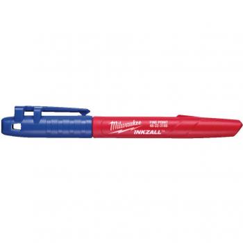 Inkzall Marker - Pennarello Indelebile Blu A Punta Fine - Milwaukee