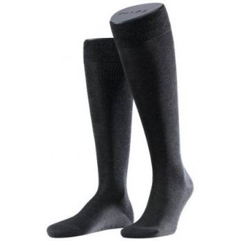 FALKE Tiago Calcetines A La Rodilla Hombre Algodón Negro