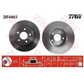 Trw Ford Tourneo Connect 1.8 Di Petrol DF4407