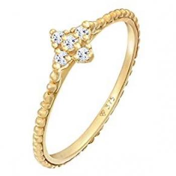 Elli PREMIUM - Topas Edelsteine Verlobung Kugellook 375 Gelbgold Ringe 1 ct Damen
