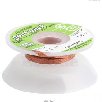 5 ft 1.5mm Desoldering Wick Solder Remover CP-1515