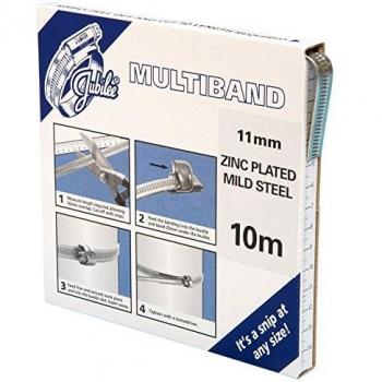Jubilee® MB1701 Multiband Mild Steel 11Mm 10M Pack