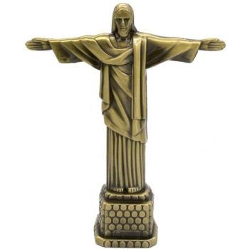 Estatua de Jesús El Redentor en Metal