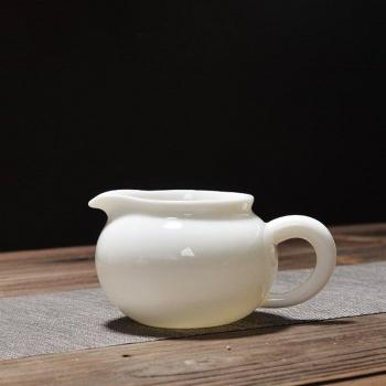 White Porcelain Cha Hai Fair Tea Cup