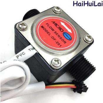 Sensor de flujo ovalado de engranaje 1/2 con salida NPN OF-201
