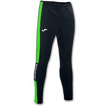 Joma Junior Champ Striped Pants – Dual Color (Black/Green) (5–6)
