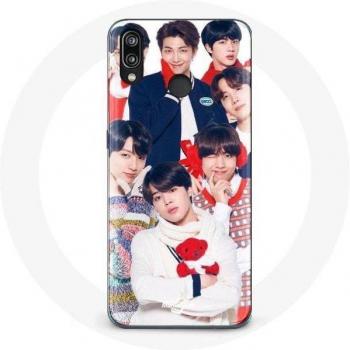 Coque Huawei P20 Lite BTS Cartel Miembros Navidad 2023